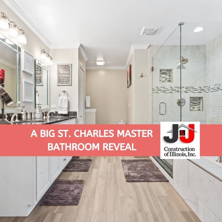 A Big St. Charles Master Bathroom Reveal