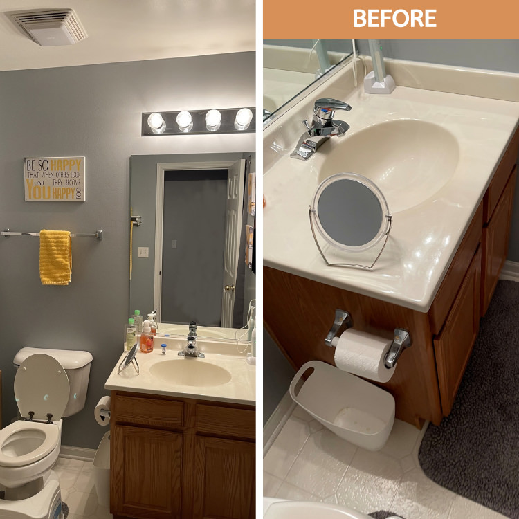 Cool Changes in these Aurora Bathrooms by J&J Construction