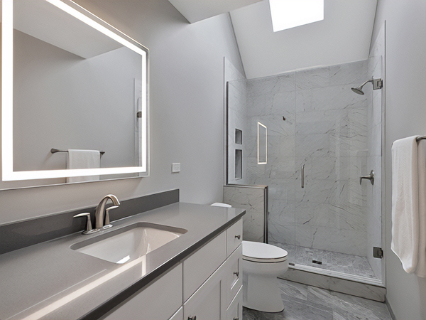 From Hall Bath to Mini-Master by J&J Construction