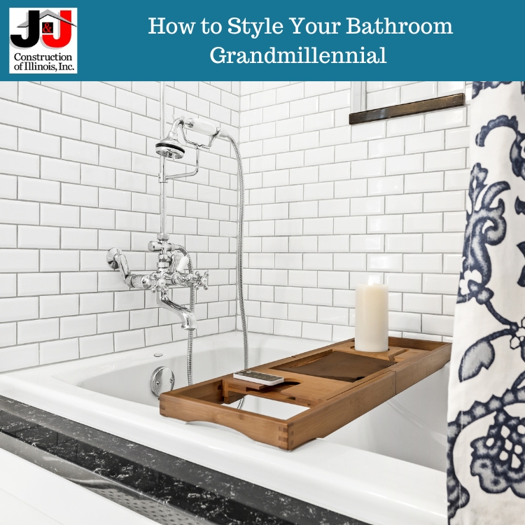 How To Style Your Bathroom Grandmillennial
