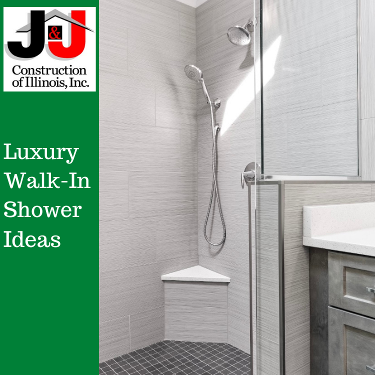 Luxury Walk-In Shower Ideas by J&J Construction