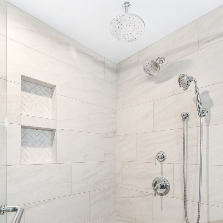 Luxury Walk-In Shower Ideas by J&J Construction