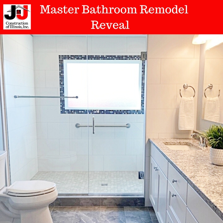 Master Bathroom Remodel Reveal by J&J Construction