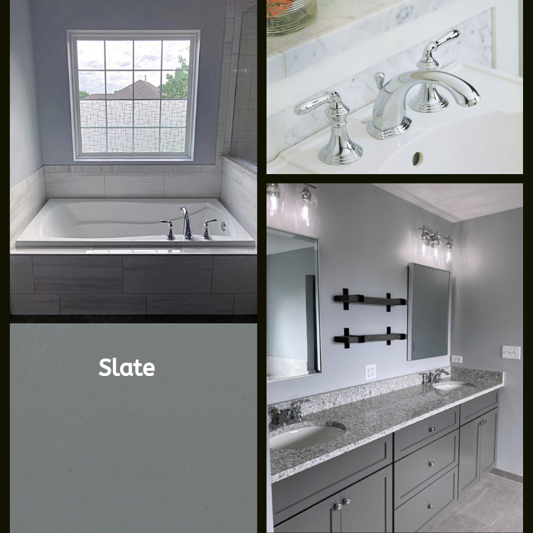Neat and Sleek Master Bath Makeover