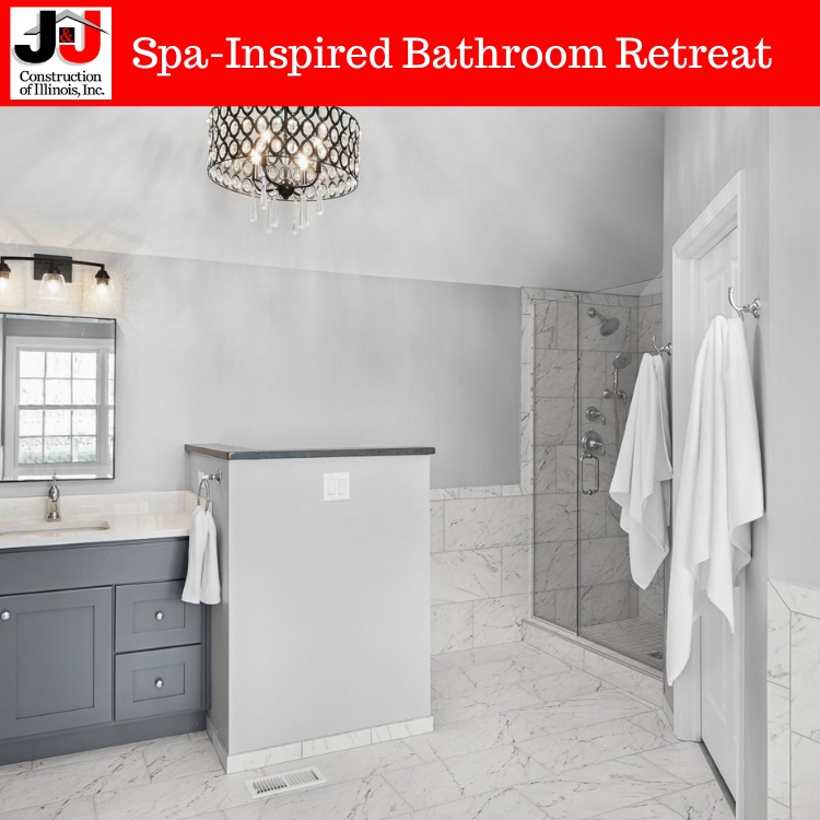 Spa Inspired Bathroom Retreat by J&J Construction