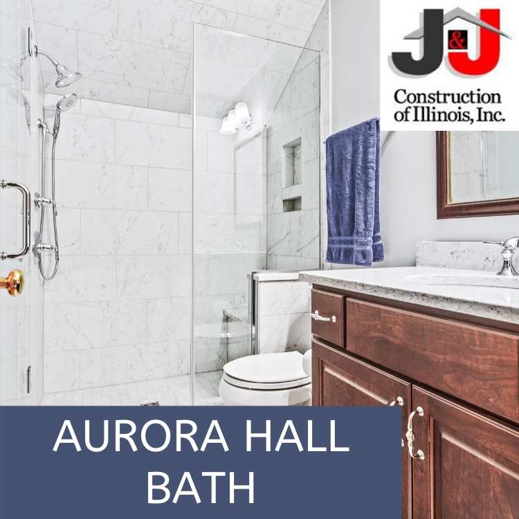 Subtle Soothing Hallway Bath Remodel in Aurora
