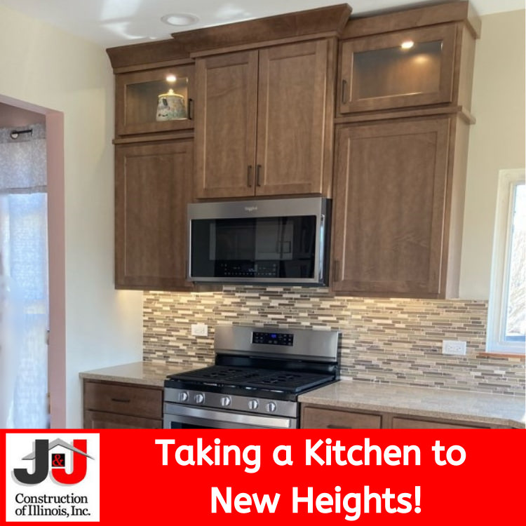 Taking a Kitchen to New Heights by J&J Construction